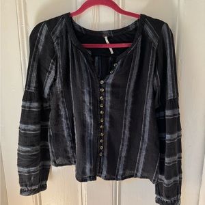 Free People Linen Shirt